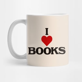 I Love Books Mug